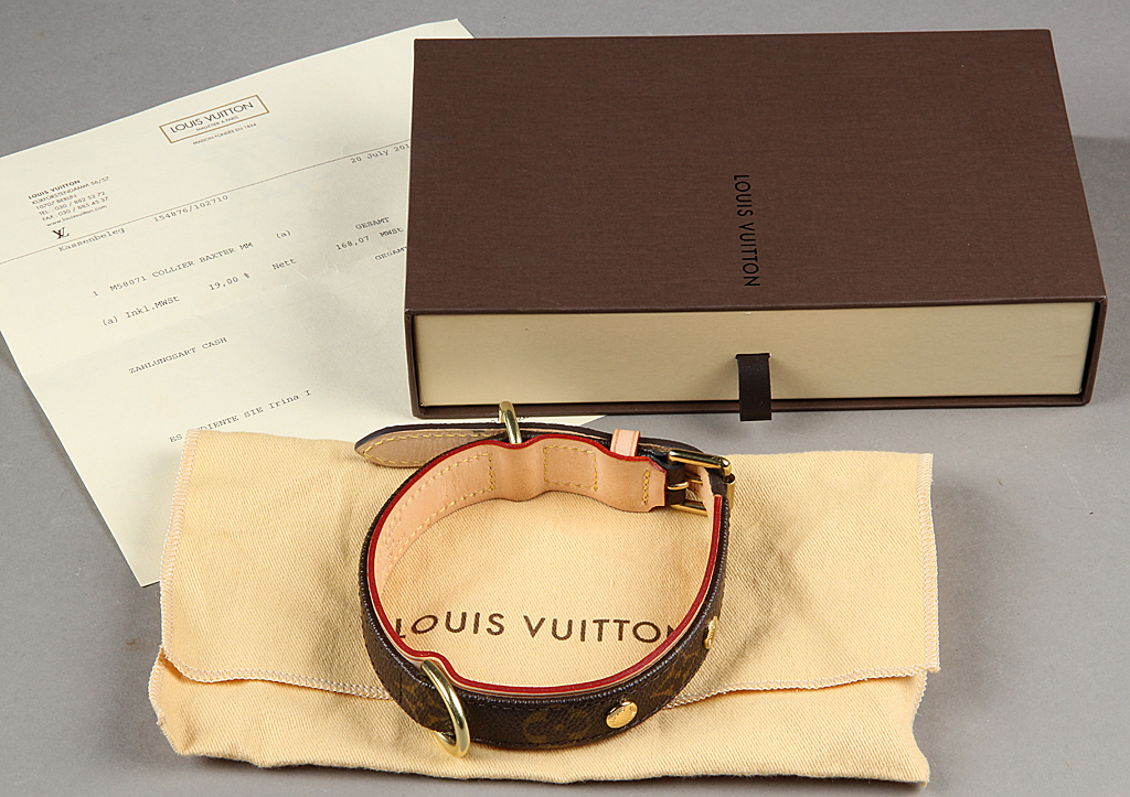 Louis Vuitton Hundehalsband Baxter GM – Luxus Store