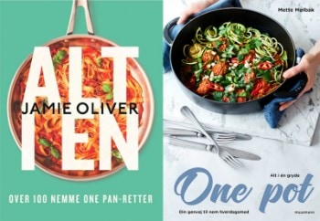 Alt i en af Jamie Oliver og One pot - Alt i én gryde af Mette Mølbak (2)