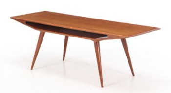 Gunni Oman for Oman Juns. Furniture factory. Teak coffee table, model 100