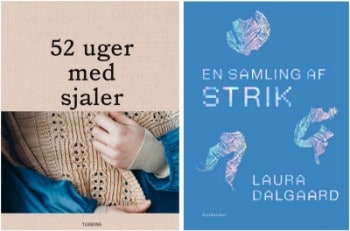 En samling af strik af Laura Dalgaard og 52 uger med sjaler (2)