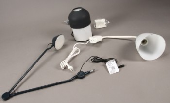 Saming Lightyears lamper. Model AQ01, Caravaggio Read og Volume LED (3)
