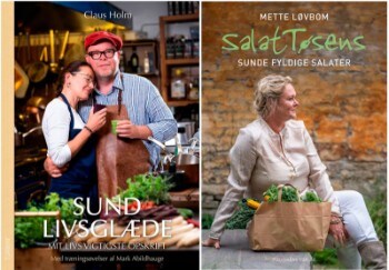 Sund livsglæde - mit livs vigtigste opskrift af Claus Holm og Salattøsens sunde fyldige salater af Mette Løvbom (2)
