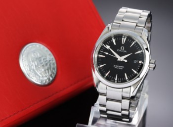 Mens wristwatch from Omega, model Seamaster Aqua Terra, ref. 2518.50.00