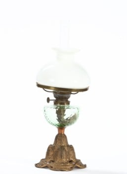 Jugend lampe, olie- / petroleum, 1900-tallets 1. halvdel