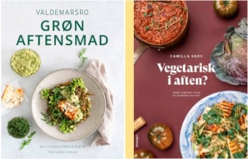 Vegetarisk i aften? af Camilla Skov og Grøn aftensmad af Ann-Christine Hellerup Brandt (2)