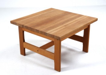 Danish furniture manufacturer. Coffee table, solid oak