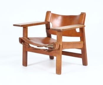 Børge Mogensen. Den Spanske Stol, lænestol, model 2226