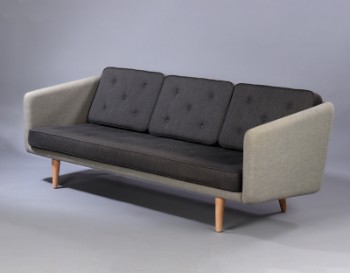Børge Mogensen. Freestanding three-seater sofa, No.1.