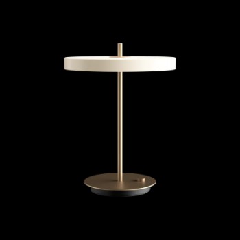 Søren Ravn Christensen for Umage. Table lamp with USB charging, model Asteria Table, Pearl white