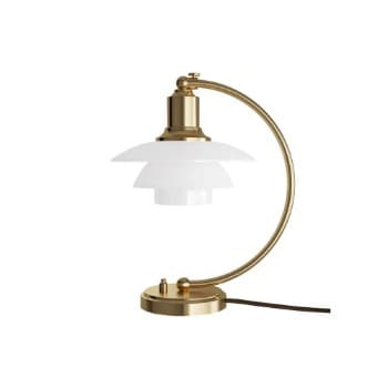 Poul Henningsen. 2/2 Luna Bordlampe. Limited Edition. Original emballage.