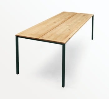 Jacob Plejdrup for dk3. Spisebord, Less Is More Table, olieret eg, L. 240 cm