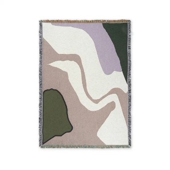 Ferm Living - Vista Blanket Lilac