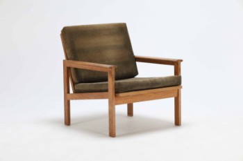 Illum Wikkelsø for N. Eilersen. Oak armchair, model Capella