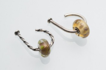 Troll beads / Trollbeads. Two sterling silver rings (2)