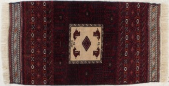 Afghansk håndknyttet tæppe
