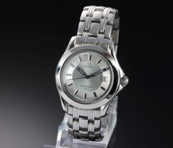 Omega Seamaster 120. Mens watch in steel with silver dial with date, approx. 1998