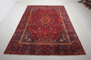 Persisk Kashmar tæppe, 400x285 cm