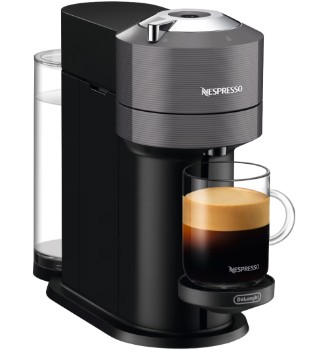 1694 - Nespresso Vertuo Next kaffemaskine, grå, model EVN120.GY