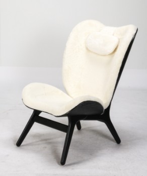 Anders Klem for Umage. Armchair model A Conversation Piece, Tall, black-stained oak