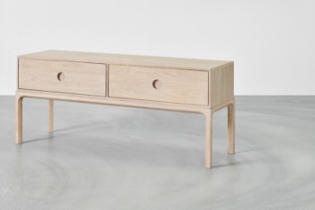 Kai Kristiansen. Chest of drawers / entrance table, model Entré 1D - 2 drawers, oiled oak