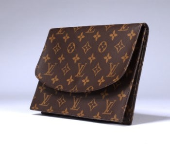 Louis Vuitton. Pochette Rabat 23 clutch/ kuverttaske af Monogram Canvas