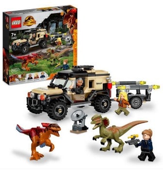 1608 - LEGO Jurassic World Pyroraptor og dilophosaurus-transport nr. 76951