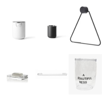 Bathroom accessories (6)
