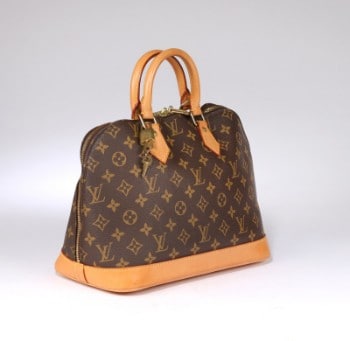 Louis Vuitton. Alma PM håndtaske af Monogram Canvas