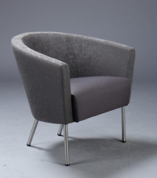 Jacob Berg for Stouby. Lounge armchair, model Boat
