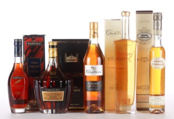Fem flasker Cognac (5)