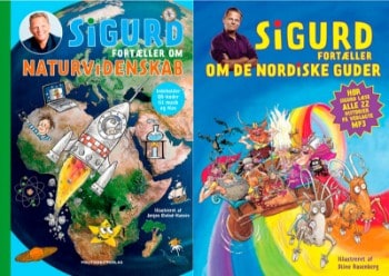 Sigurd fortæller om naturvidenskab og Sigurd fortæller om de nordiske guder af Sigurd Barret (2)
