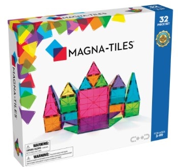 1709 / 1710 - Magna-Tiles byggebrikker, magnetisk legetøj, 32 dele