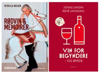 Vin for begyndere og øvede af René Langdahl & Jonas Landin og Rødvin og memoirer af Peter A.G. Nielsen (2)