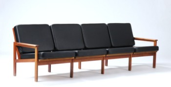 Illum Wikkelsøe. Four-person sofa, model Capella