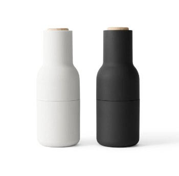 Norm Architects for Menu / Audo Copenhagen. Bottle Grinder sæt på to krydderikværne