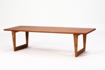 Børge Mogensen. Sofabord, teak/eg, model 5261