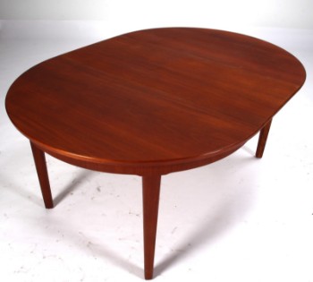 Danish furniture manufacturer. Large dining table, teak wood