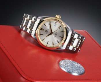 Mens wristwatch from Omega, model Seamaster Aqua Terra, ref. 196.1114
