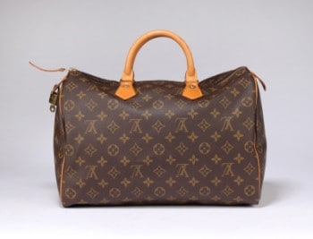Louis Vuitton. Speedy 35 håndtaske af Monogram Canvas