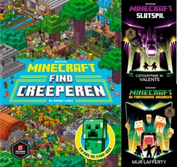Minecraft - Find creeperen, Slutspil af Catheryne M. Valente og De forsvundne dagbøger af Mur Lafferty (3)
