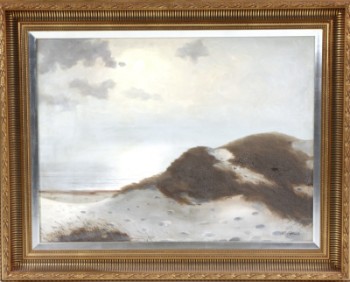 Unknown artist. Dune landscape