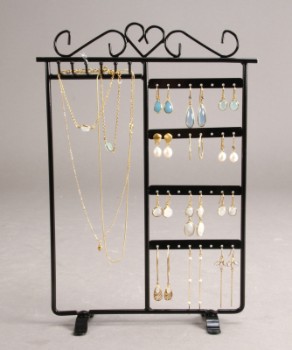 Jewelery collection with precious stones - onyx, moonstone etc.