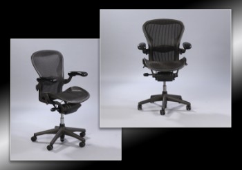 Donald Chadwick & William Stump. A pair of multi-adjustable office chairs, model Aeron, size B. (2)