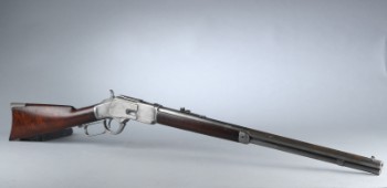Winchester bøjlespænderriffel model 1873, kal. 32-20 win. 1880erne