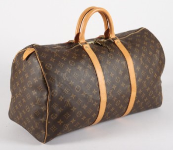 Louis Vuitton Monogram Canvas. Keepall 50 weekend bag/ travel bag