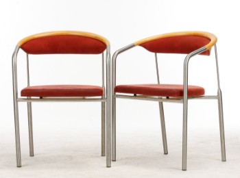 Henrik Tengler. Two armchair chairs, model Chairman. (2)