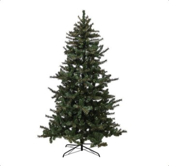 1589 - NORDIC WINTER. Kunstigt  Juletræ. 180x120 cm m/LED lys