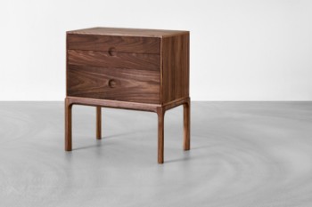 Kai Kristiansen. Entrance furniture / chest of drawers model Entre 2B - 3 drawers, walnut