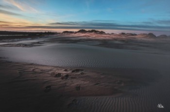 Tage Klee, Fodspor i sandet på Råbjerg mile i Skagen