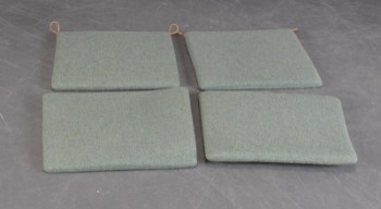 Hans J. Wegner. Two sets of cushions for Armchair, model CH 27. (4)